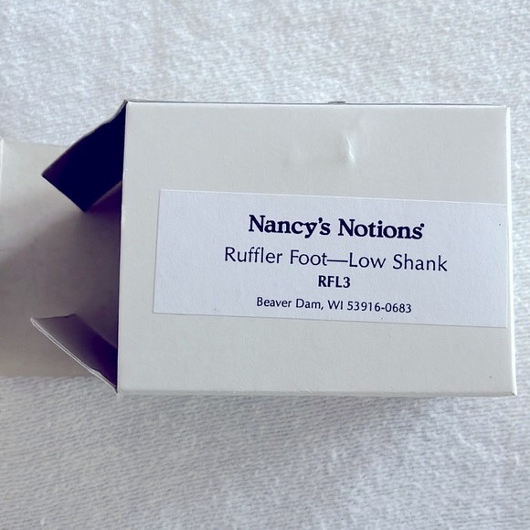 NWT Niiken Ruffler Foot Low Shank Nancy’s Notions Japan Vintage New in Box - Picture 9 of 9